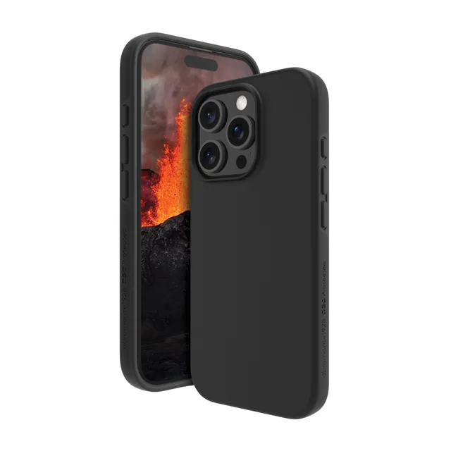 dbramante1928 Iceland Ultra - Skydd för mobiltelefon - MagSafe-kompatibilitet - D3O, plast - svart - för Apple iPhone 16 Pro Max