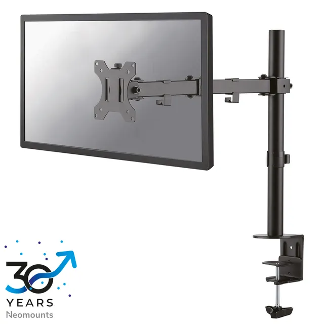 Neomounts FPMA-D550BLACK-pöytäteline yhdelle näytölle 10-32", täysin liikuteltava, 8 kg, musta