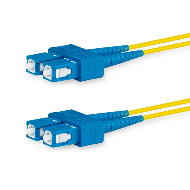 - Patch-kabel - SC/UPC enkelläge (hane) ti