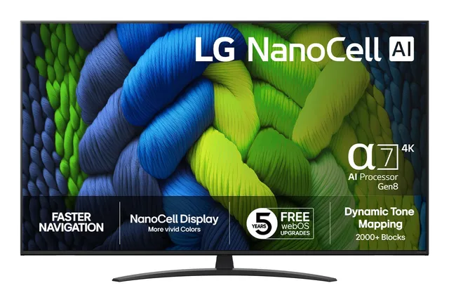 LG 65" NANO82A6B NanoCell (2025)