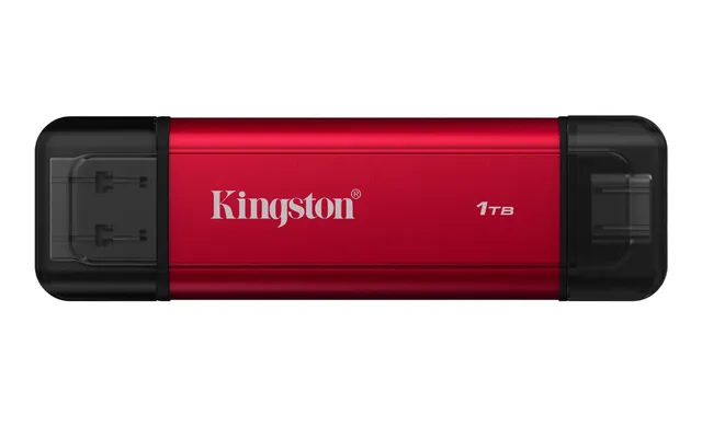 Dual Portable SSD - 1TB - Extern SSD - Svart - USB 3.2 Gen 2