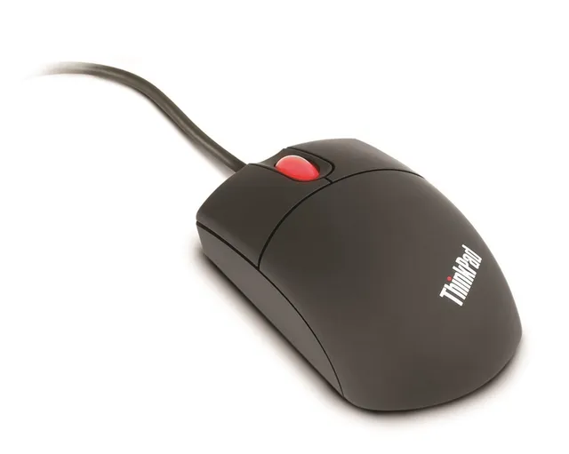 Lenovo 3Btn USB PS2 optiska Wheel Trådad 800 DPI