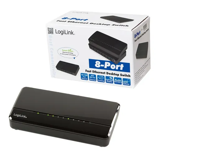 NS0104, Ohanterad, L2, Fast Ethernet (10/100), Full duplex