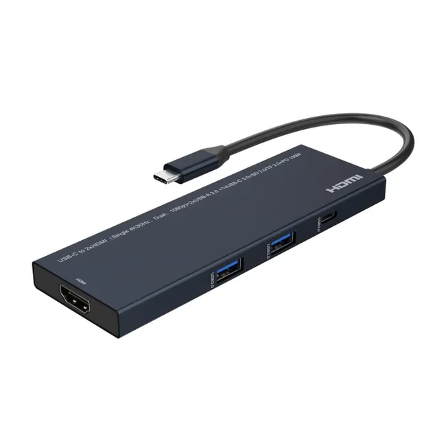 - Dockningsstation - USB-C - 2 x HDMI