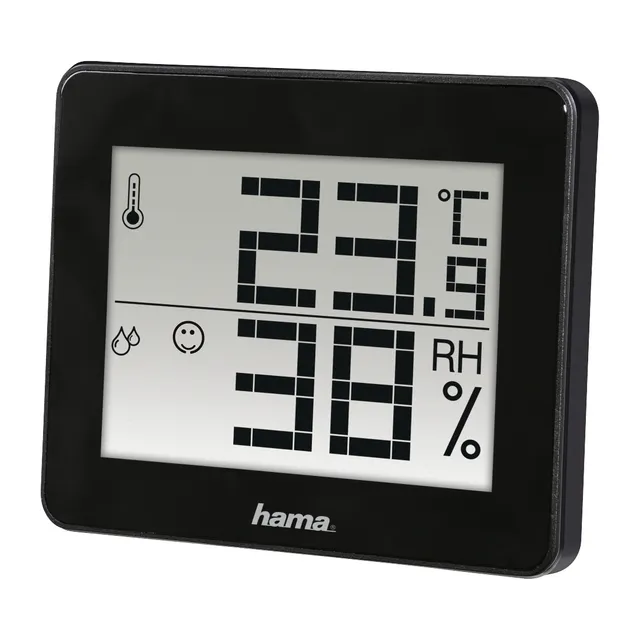 "TH-130" Thermo / Hygrometer black