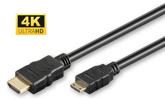 - HDMI-kabel med Ethernet - 19 pin mi
