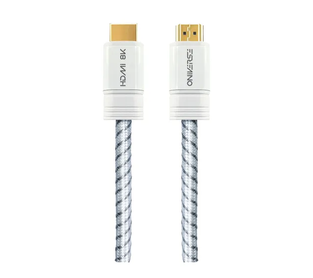 8K HDMI CABLE - WHITE - Wired