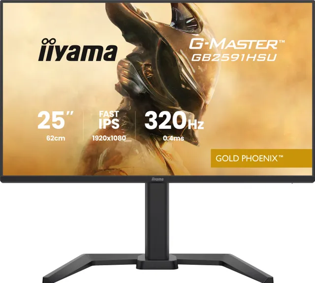 24,5" iiyama G-Master GB2591HSU - 1920x1080 (FHD) - 320Hz - IPS
