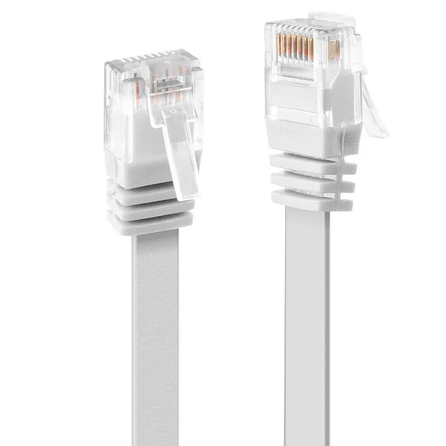 patch cable - 1 m - white - Vit - 1m