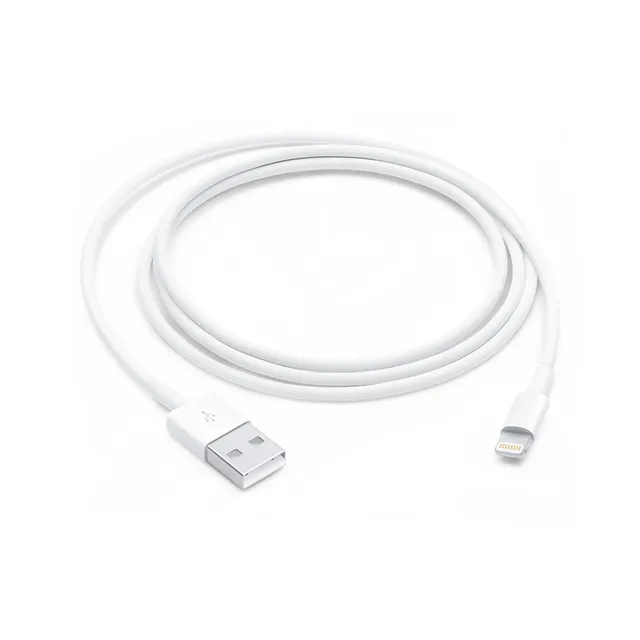 Lightning till USB-kabel MFi Vit (1 Meter)