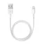 Lightning till USB-kabel MFi Vit (0,5 Meter)