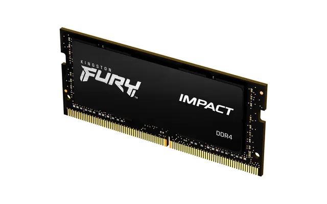 FURY Impact DDR4-3200 - 32GB - CL20 - Single Channel (1 pcs) - Intel XMP - Svart
