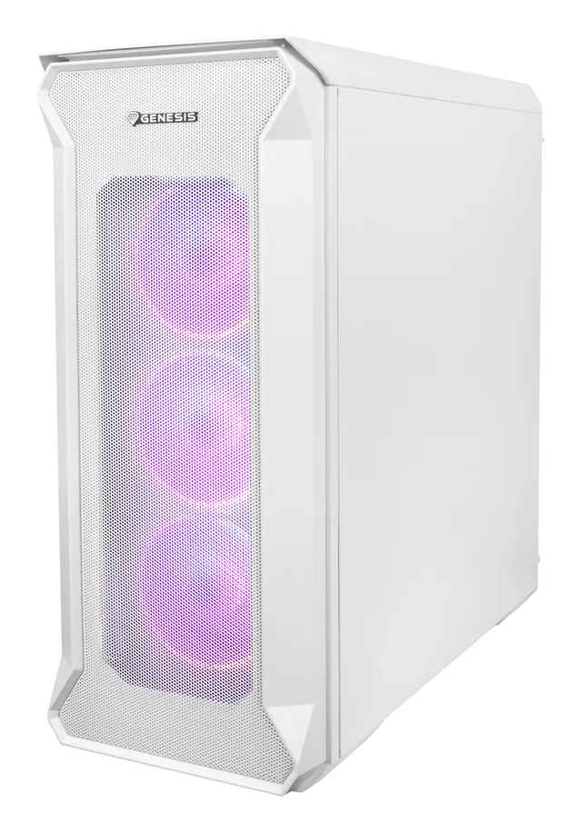 Genesis Irid 505 V2 aRGB - Chassi - Tower - Vit