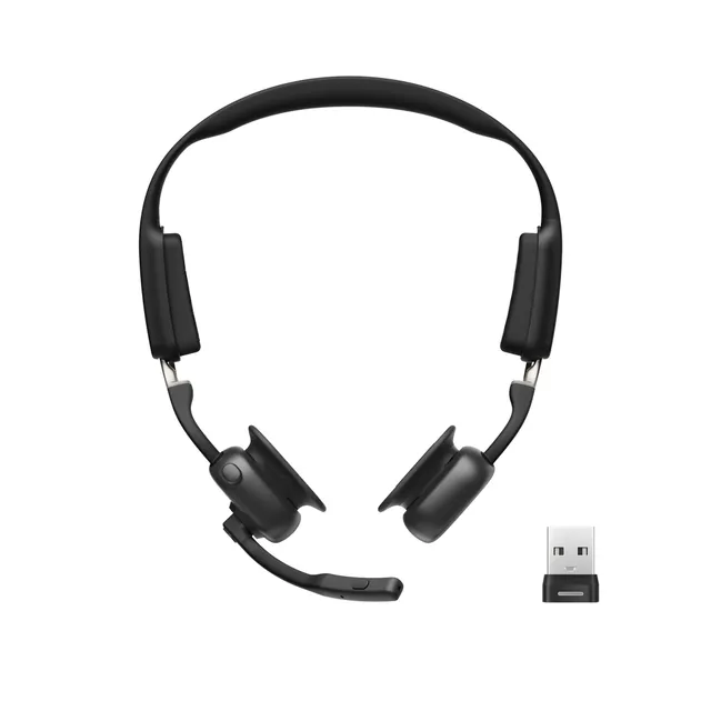 SHOKZ C610-AA-BK, Trådlös, Kontor/callcenter, 78 g, Headset, Svart