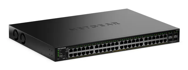 GS348TPv2 48-Port Gigabit Ethernet PoE+ Smart Managed Essentials Switch with 4 Dedicated SFP Ports (380 W)