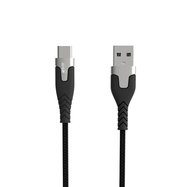 Laddkabel PRO USB-A till USB-C 2.0 1.5m Svart