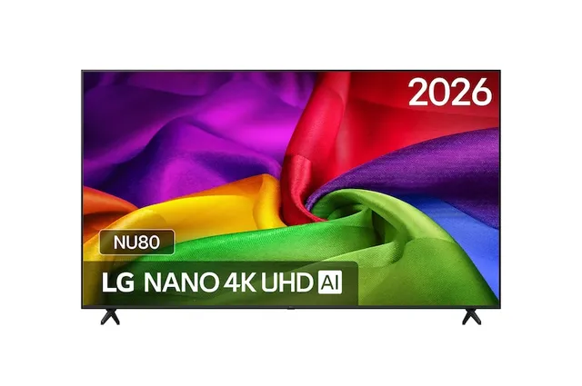 85-tums Nano UHD NU80 4K AI TV - 2026 - 85NU800B6LA