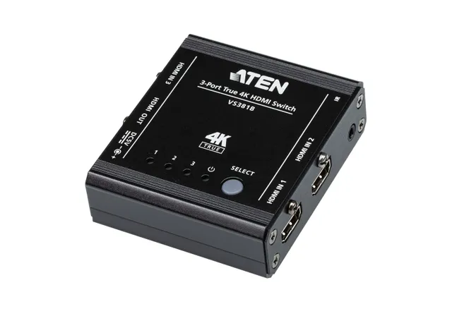 VS381B - Video-/ljudomkopplare - 3 x HDMI - s