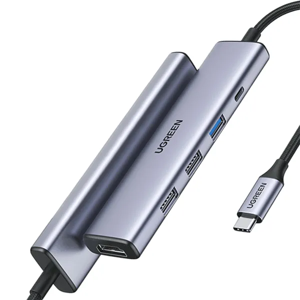 USB-C 5-in-1 Hub - HDMI 4K, PD 100W, USB 3.0