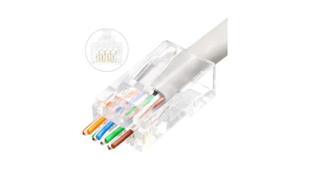 - Nätverkskontakt - RJ-45 (hane) - os