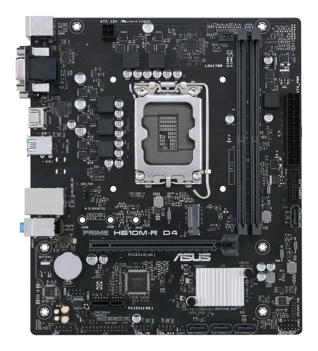 ASUS Prime H610M-R D4 LGA1700 mATX DDR4