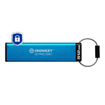 IronKey Keypad 200C - USB flash-enhet - k