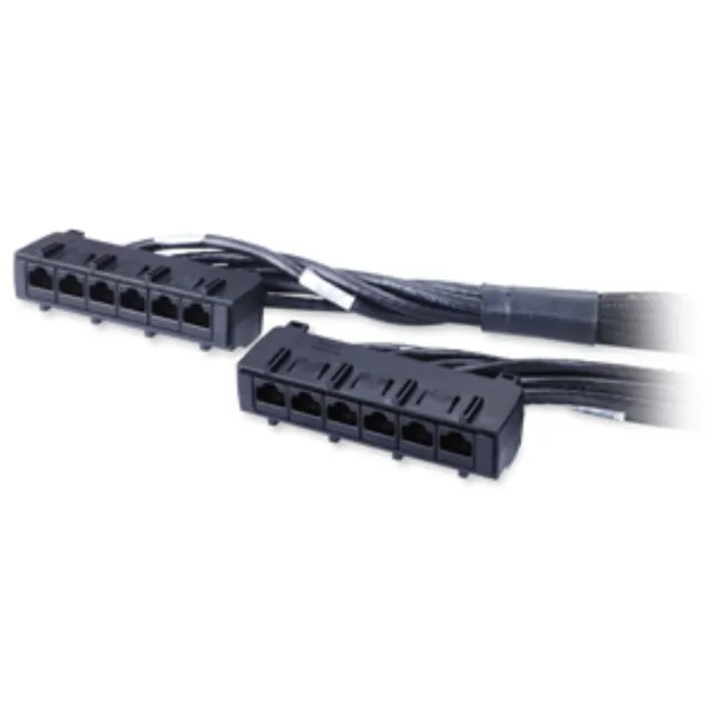 APC Nätverkskabel - TAA-kompatibel - RJ-45 (hona) till RJ-45 (hona) - 18.3 m - UTP - CAT 6 - svart