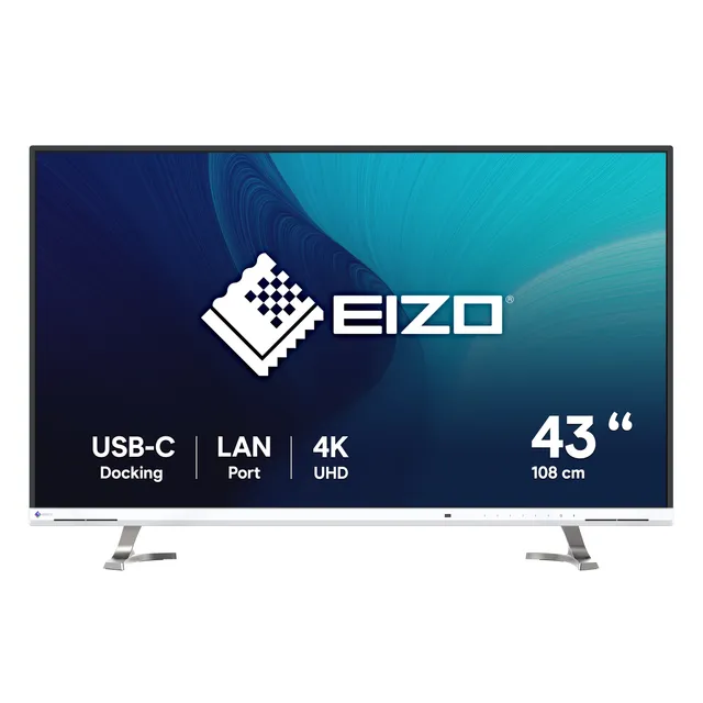 42" EIZO FlexScan EV4340X-WT - 3840x2160 (4K - IPS - 94W USB-C