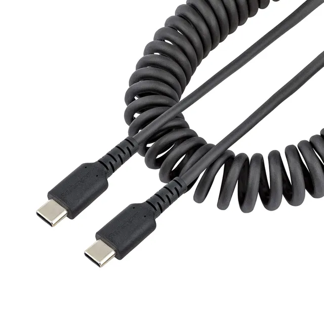 1 m USB C-laddningskabel, kraftig USB-C-s