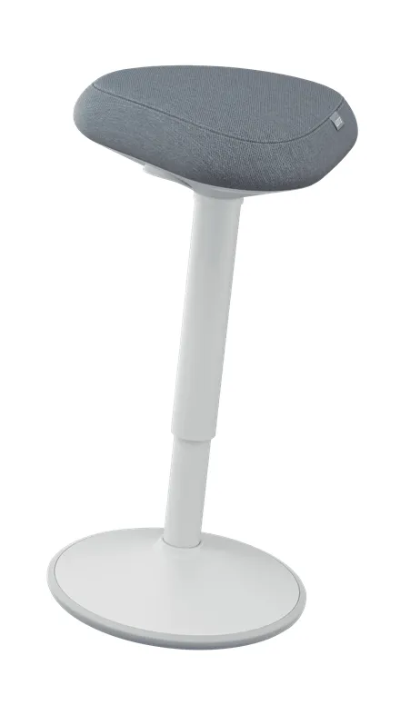 Ergo Active Ståpall med Bekväm Sits, Grå