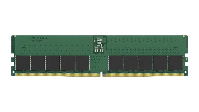 - DDR5 - modul - 32 GB - DIMM 288-pin - 5600 MT/s / PC5-22400 - CL46 - 1.1 V - ej buffrad - ECC