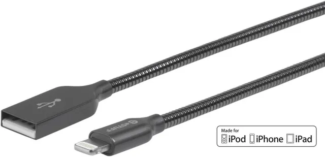 - Lightning-kabel - Lightning hane till USB