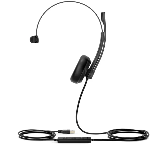 UH34 Mono - Headset - på örat - kabelanslu