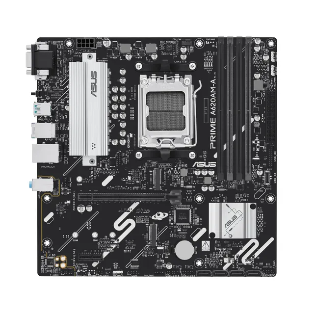 PRIME A620AM-A-CSM Moderkort - AMD A620A - AMD AM5 - DDR5 RAM - Micro-ATX