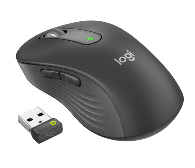 Signature M650 L for Business - Mouse - 5 knappar - Svart