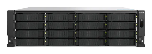 TS-H1677AXU-RP - NAS-server - 16 fack - kan monteras i rack - SATA 6Gb/s - RAID 0, 1, 5, 6, 10, 50, 60, JBOD - RAM 32 GB - Gigabit Ethernet / 2.5