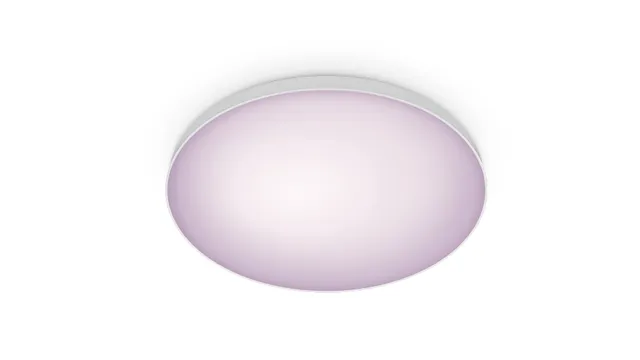 Smart taklampa, rund