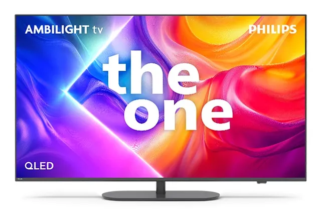 The One 65PUS9000 - 65 Diagonal klass LED-bakgrundsbelyst LCD-TV - QLED - Smart TV - TITAN OS - 4K UHD (2160p) 3840 x 2160 - HDR - Quantum Dot - pistolmetall
