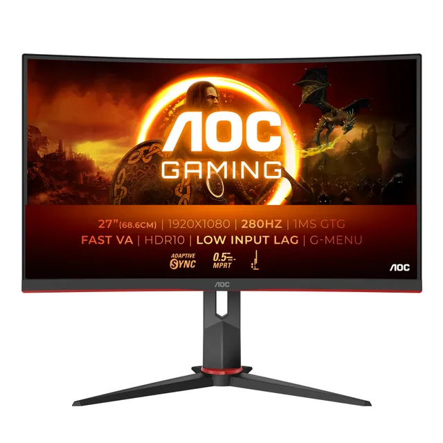 27" AOC C27G2Z3/BK - 1920x1080 (FHD) - 240Hz - VA