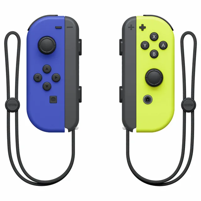 Switch Joy-Con-Kontroller Par, blå/gul