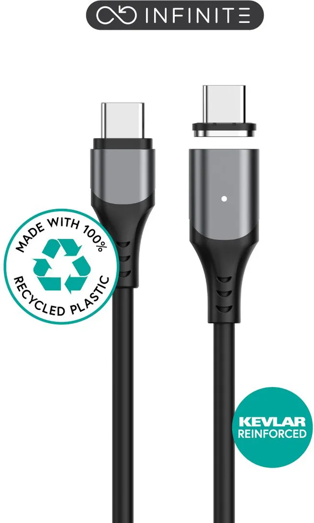 INFINITE - USB-kabel - USB-C (hane) rak til
