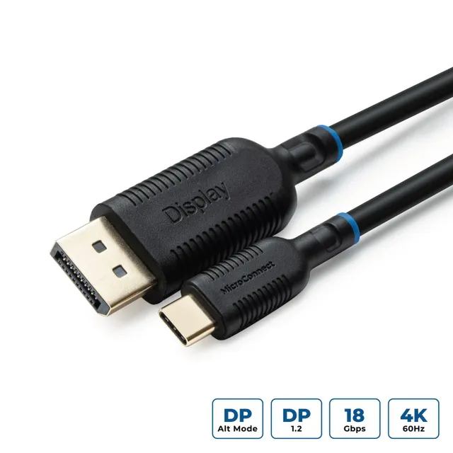 USB-C > DisplayPort 0.5m