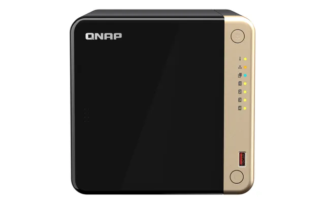 TS-464 - NAS-server - 4 fack - SATA 6Gb/s - RAID 0, 1, 5, 6, 10, JBOD - RAM 8 GB - 2.5 Gigabit Ethernet - iSCSI support