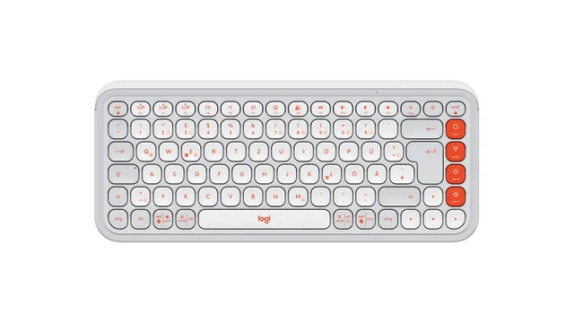 POP Icon Keys - Tangentbord - Tysk - Vit