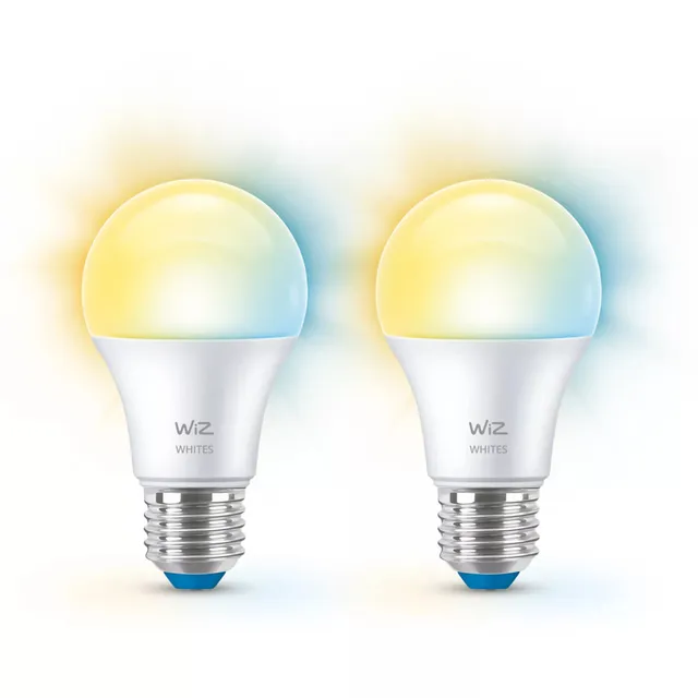 Tunable A60 E27 Smart LED-lampa 2-pack - Dimbar varm-till-kallvit LED