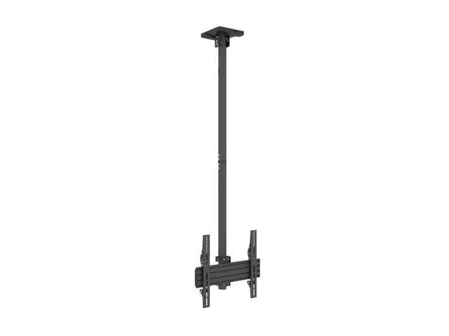 M Pro Series MBC1U - Fäste - för LCD-display - plast, aluminium, stål - svart - skärmstorlek: 32"-65" - takmonterbar