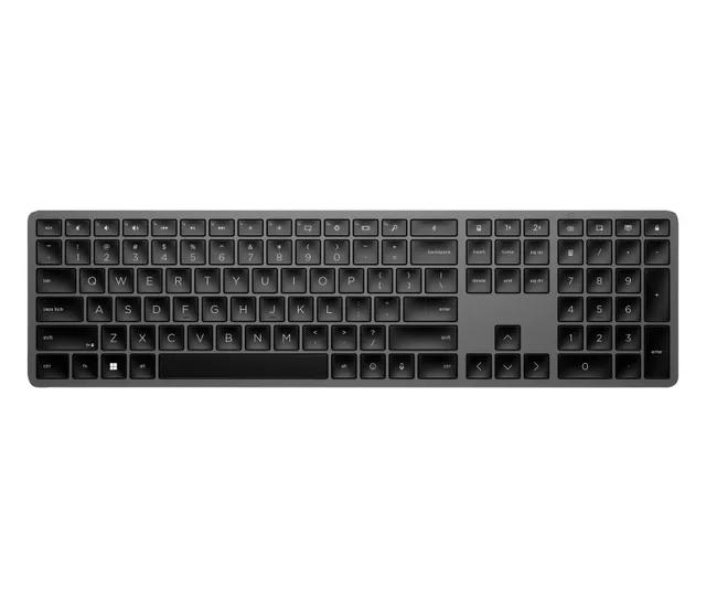 Dual Mode 975 - Tangentbord - bakgrundsbelyst - trådlös - Bluetooth - dansk