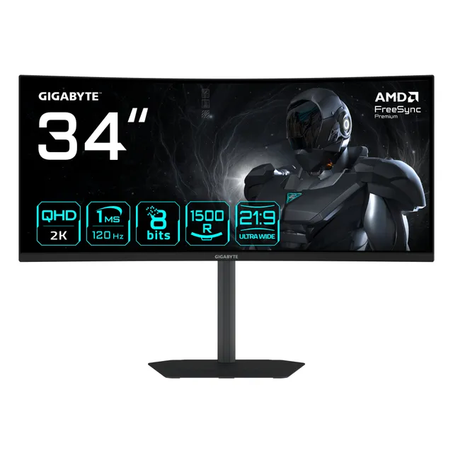 34" GIGABYTE GS34WQCA