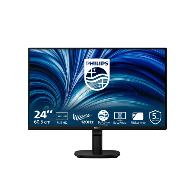 24" Philips 24B2N2200 - 1920x1080 (FHD) - 120Hz - IPS
