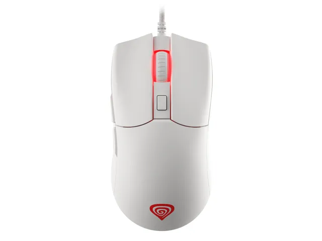 Krypton 750 RGB Ultralight Gamingmus - Vit
